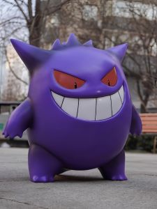 Pokemon Ghastly Collectible Figure 1/1 GK Model Ghost Stone Ornament Statue Birthday Gift for Men And Women Trendy Toys