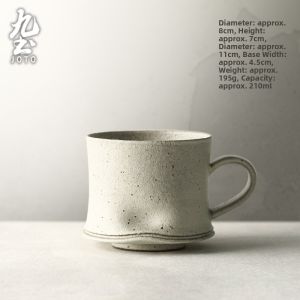 JOTO | Handmade Retro Refined Matte-finished Stoneware Mug