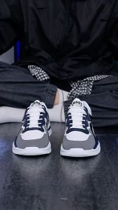 Sepatu Pria Sporty Desain Modern 100% Original Premium Quality Sneakers Pria Running Sport Olahraga Jogging Formal Bisnis Impor Berkualitas Mens Shoes Kasual Gaya Trendi Sepatu Pria Anti Slip New Model Kekinian -SP-06