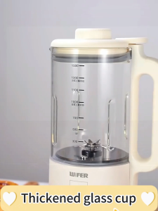 1500ml large capacity multifunctional soybean milk machine wall breaking machine free of cooking fully automatic portable blender juicer破壁机/豆浆机全自动免煮COD
