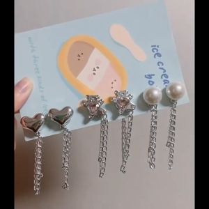 Ghim Cài Quần Áo Phụ Kiện Kẹp Gấu Quần Áo Hình Nơ Từ Tính Chất Liệu Hợp Kim Sáng Bóng MEHOM- PK03