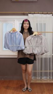 Yoenik Apparel Myeong Balloon Skirt Rok Pendek Balon Wanita Korean Basic Mini Skirt