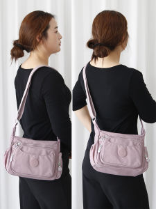 New 2025 Nylon Oxford Cloth Womens Crossbody Single Shoulder Bag Multi-layer Large Capacity Waterproof Moms Backpack