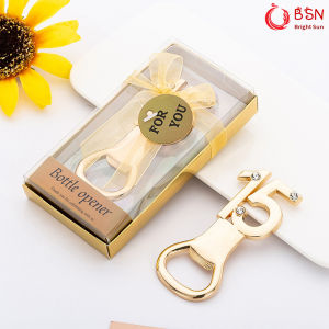 【Local delivery】15th Anniversary Gifts Bottle Opener  for Birthday Party Give Aways Birthday giveaways Souvenir Gift Bottle Opener