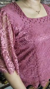 PIPO ATASAN BROKAT/BLUS SENI PRANCIS CANTIK WANITA/KEBAYA PESTA KINANTA KEKINIAN TERLARIS 2023