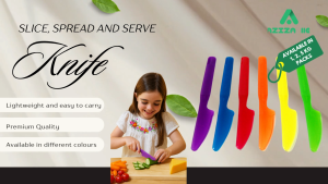 Aziza110 Reusable Plastic Knife - Vibrant Colours Premium Quality - 1kg 2kg & 5kg Packs