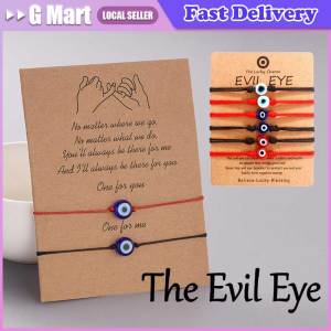 Turkish Blue Evil Eye Bracelet Men Women Handmade Woven Red Thread Adjustable Braided Bracelet Lucky Prayer Pulsera Jewelry Gift Evil Eye Wish Bracelet Red String Bracelet Good Luck Blue Evil Eye Bracelet Evil Eye Jewelry Evil Eye Protection