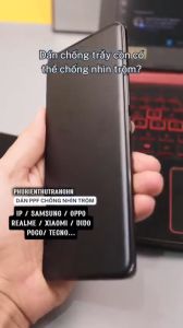 Miếng dán màn hình PPF 2 IN 1 Chống nhìn trộm - chống vân tay Realme GT 6 5G GT 7 Pro GT Neo 6 Neo 6 SE Neo 7 SE