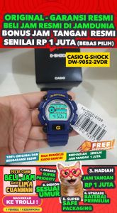 CASIO ORIGINAL - CASIO G-SHOCK DW-9052-2VDR - Men - Resin - Biru - Jamdunia / Jam dunia JD19 # Jam Tangan Pria Cowok Anti Air Watch G SHOCK GSHOCK GSHOK SYOK SOK + CASIO DW-9052-2V DW 9052 2V DW-9052 9052 DW9052 DW-9052 DW9052 DW-9052 $ WR2 STR BS7 s002