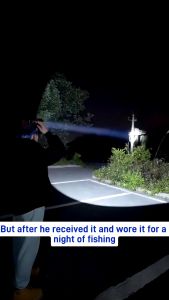 Headlamps LED Headlight Super Bright Headlamp Flashlight Led rechargeable waterproof lampu suluh kepala Long-distance Illumination Headworn for Running Fishing Camping high power yellow light 头灯