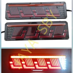 LAMPU STOP TRUK 4J 12V 24V 14CM X 46CM HARGA SEPASANG