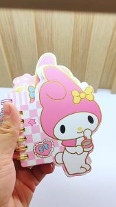 Binder Book Melody | Buku Notes Kecil | Buku Catatan Memo | Binder Book | Binder Book Capybara | Binder Book Labubu | Binder Book Sanrio | Kuromi | Melody | Cinamorrol | Pompompurin