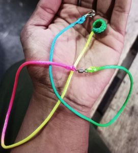 Tali kaki perkutut pelangi