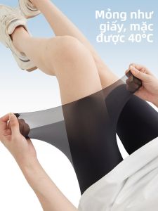 MiiOW | Quần short yoga mỏng bằng lụa băng Catman Five-Foot Shark Skin Quần leo núi cạp cao nâng hông mùa hè cho nữ