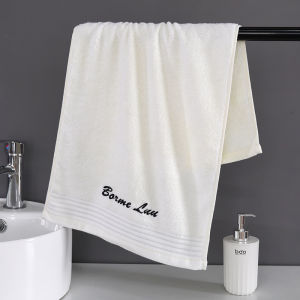 1/4/6pcs Luxury 100% Bamboo Bathroom Towels 34x74cm Hand & Face Washcloths for Hotel Home Daily Use Personalized Gift Towels