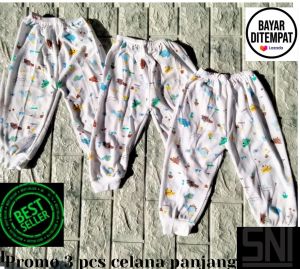 celana bayi/celana panjang bayi new born/celana panjang bayi isi 3 pcs