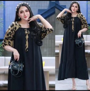 DASTER / DRESS BIYANKA COMBI FUJI CLEOPATRAH || KAIN RAYON SUPER GRADE A