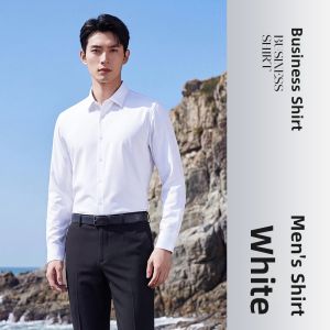 STARMAGNOLIA | Business Wear White Short Sleeve Shirt