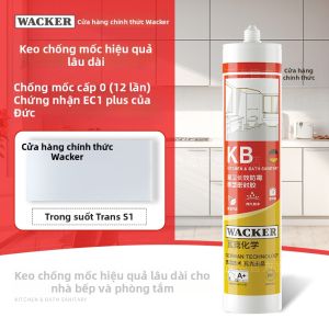 WACKER | Keo Chất Kích Silicone Chống Thấm và Chống Mốc