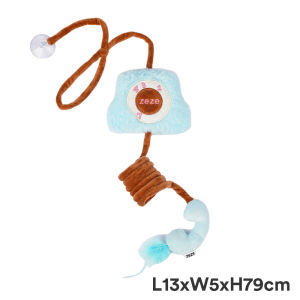 zeze | Elastic Catnip Toy for Cats Self-Entertainment Kitten Wand