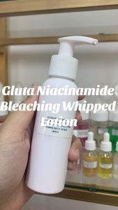 Gluta Niacinamide Bleaching Whipped Lotion 100ml: Anti-Aging & Hydrating Skin Treatment