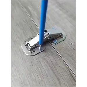 P PMC Bản lề gập thông minh 90 ĐỘ bản lề giảm chấn Tủ Không Khoan Ếch hinge Bao gồm vít