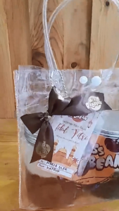 Tas Mika PVC Transparan Bening Tas Hampers Make Up Goodiebag Souvenir Ulang Tahun Toples Tali Bulat