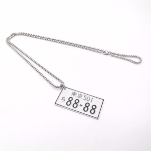 【Ready Stock】🚘 Japanese JDM Style 🏁 AE86 Fujiwara Tofu Plate Charm Rear View Mirror Car Interior Decoration