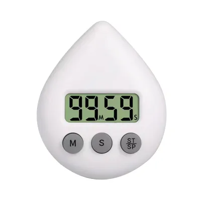 Digital Timer Waterproof Shower Timer Magnetic Backing Bathroom Timer Toilet Timer Shower Clock for Kitchen Bathroom
