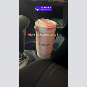ULTRALIT Everjoy Tumbler Viral Botol Minum Aesthetic Korea Style Stainless Steel SUS316 Dengan Saringan & Sedotan
