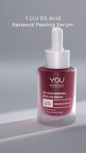 YOU 6% ACID RENEWAL PEELING SERUM | AHA BHA PHA | Serum Eksfoliasi Untuk Kulit Cerah dan Halus