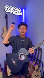 ORCA Gitar Akustik Pemula Tanam Besi OR - VT09 Senar String Guitar
