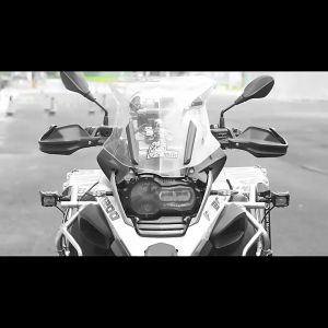 Motowolf Lampu LED Motor Lampu Tembak Putih Kuning 65W Super Terang