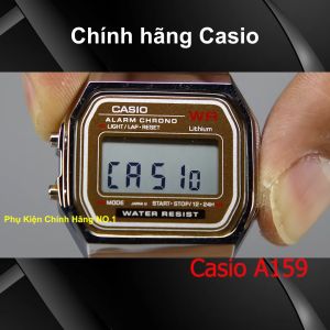 Đồng Hồ Nam/Nữ Casio A159 Gold .g. Made In Japan Chống Nước Siêu Bền Pin Lâu