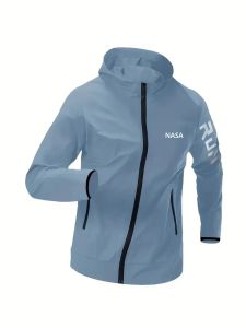 ผู้ชายแฟชั่นลําลองซิปแจ็คเก็ตใหม่Streetwearกลางแจ้งWindbreaker Coatสบายสําหรับช้อปปิ้ง