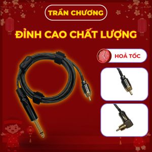 Dây rca máy xăm các loại bảo hành 3 tháng. Dây rca máy xăm chất liệu đặc biệt siêu bền dài tối đa 2m. Trần Chương