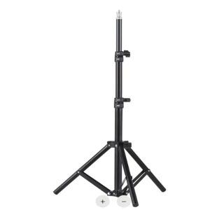 Universal Metal Tripod Stand Projector Bracket Extendable to 1.6M Aluminum Alloy Interface Adjustable Height for Projector