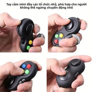 Khối Lập Phương Giảm Căng Thẳng Infinity Đồ Chơi Giải Tỏa Căng Thẳng Trò Chơi Chống Stress Cho Trẻ Em Và Người Lớn Giảm Lo Âu Chất Liệu ABS 1 Cái/gói