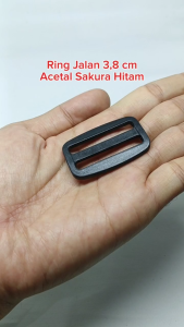 Ring Jalan Adjuster Gesper Jalan Tas 38 cm Acetal Kuat Sakura Harga Per Lusin