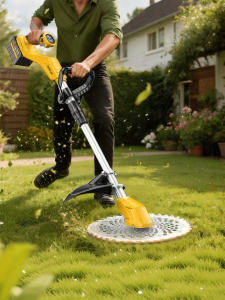 MZAO | Electric Lawn Mower High Power Lithium Battery