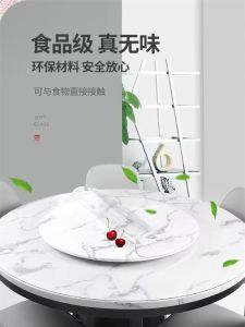 Round Transparent Dining Table Cushion PVC Soft Glass round Table Tablecloth Waterproof Heat Proof and Oil-Proof Disposable Desktop Protective Plastic