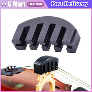 1PC Rubber Violin Mute Silencer for 4/4-3/4 Violin Practice Accessories Violin Strings Violin Accessories