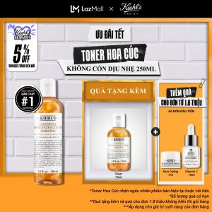 Nước cân bằng hoa cúc Kiehls Calendula Herbal Extract Alcohol-Free Toner 250ml
