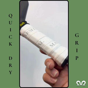 Marshal Pickleball Paddle Overgrip / Quick Dry Paddle Grip / Paddle Overgrip Anti Slip & Sweat Absorbing / Skin Friendly Grip