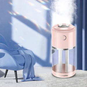 Bộ Lọc Không Khí USB Siêu Nhỏ Cho Văn Phòng Và Phòng Ngủ Bộ Lọc Nước Sức Chứa Lớn 500-800ml Máy Khuếch Tán Ion Âm