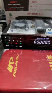 Megapro MP-1000 SD 64GB SD Card Karaoke Player / with up to 20000 songs MTVs Songbook and with Free Wired Microphone