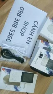 Máy nghe nhạc mini mp3 xem video mp4 có màn hình lcd kết nối Bluetooth kèm thẻ nhớ có loa ngoài tặng tai nghe cáp sạc