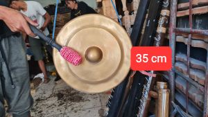 gong bahan besi diameter/lebar 35 cm
