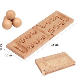 Mancala แอฟริกันอัญมณีหมากรุกคลาสสิกกลยุทธ์ปริศนาของเล่นเกมพับกระดานหมากรุกเด็กการศึกษา Logical Thinking ของเล่น