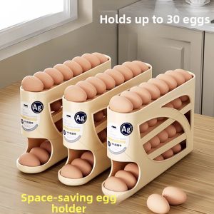 Automatic Rolling Egg Storage Box